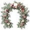 6ft Artificial Eucalyptus Garland with Flowers – Faux Greenery Vine for Wedding Table Decor, Centerpieces, Bridal Shower, Party Decorations in Dusty Rose & Mauve (Dusty Rose Mauve)